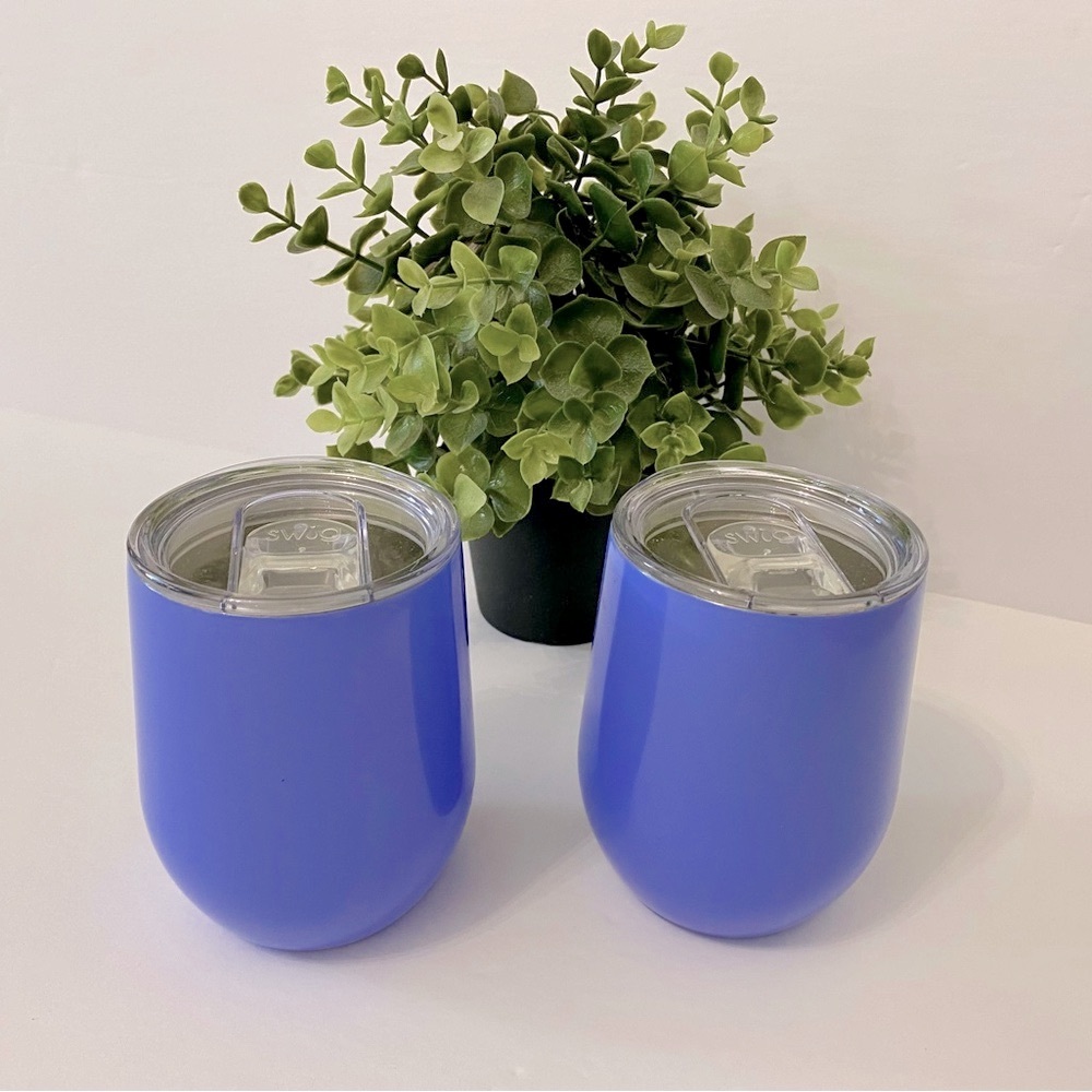 Swig - Two Mauve Triple Insulated Tumblers, Like New!